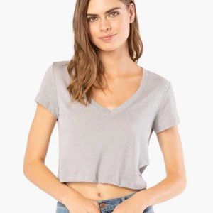 Beyond Yoga Boyfriend Jersey V-Neck Yoga Tee